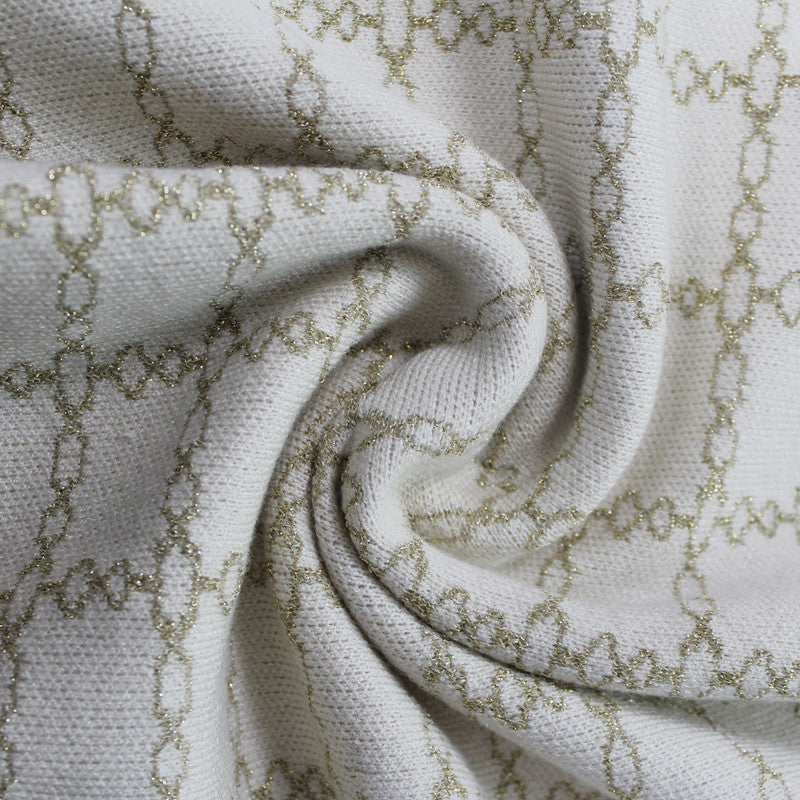 Damen Strickensemble mit dekorativen Knöpfen und elegantem V-Ausschnitt WW