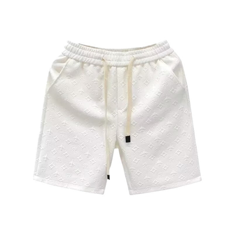 Damen Bequeme Sportshorts mit elegantem Muster WW