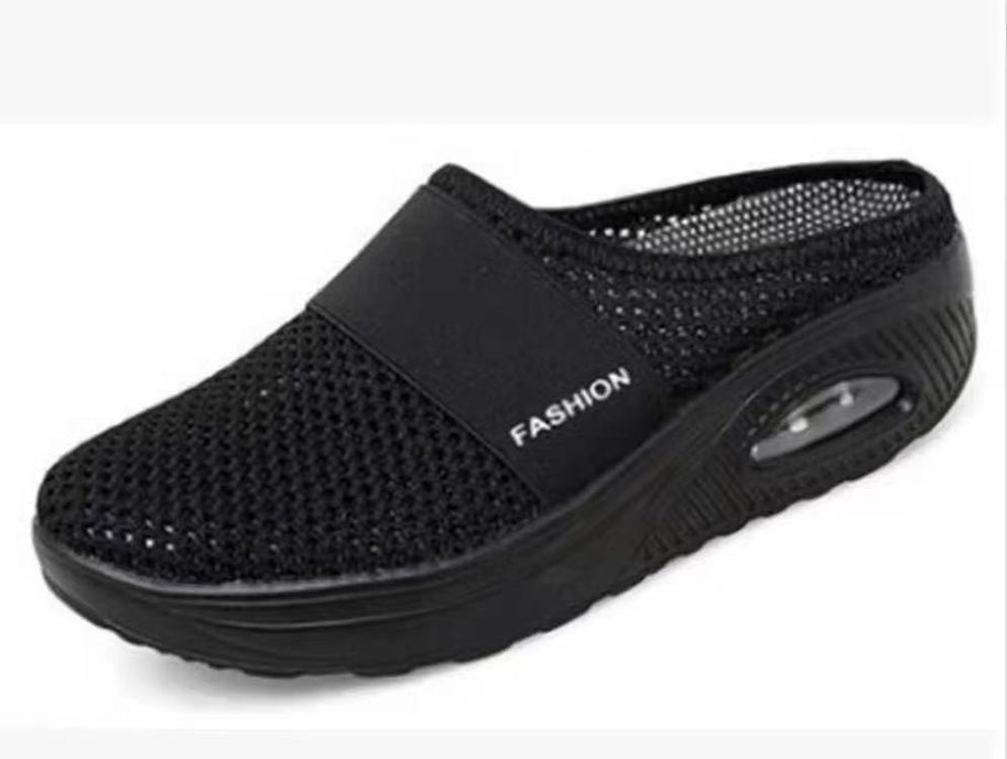 Damen Bequeme Luftpolster Clogs W&W