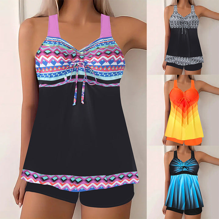 W&W Mode Tankinis mit geometrischem Print