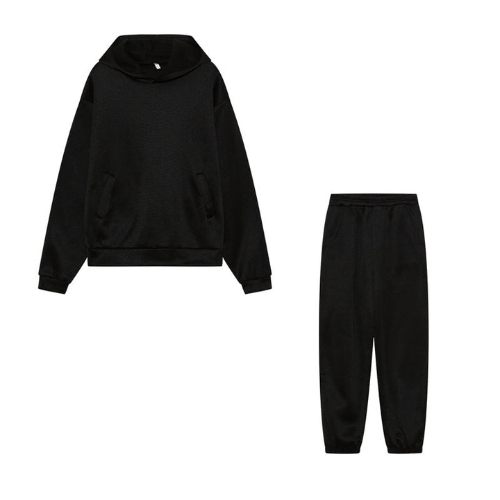 Damen Sportliches Set mit Hoodie und Jogginghose W&W Mode