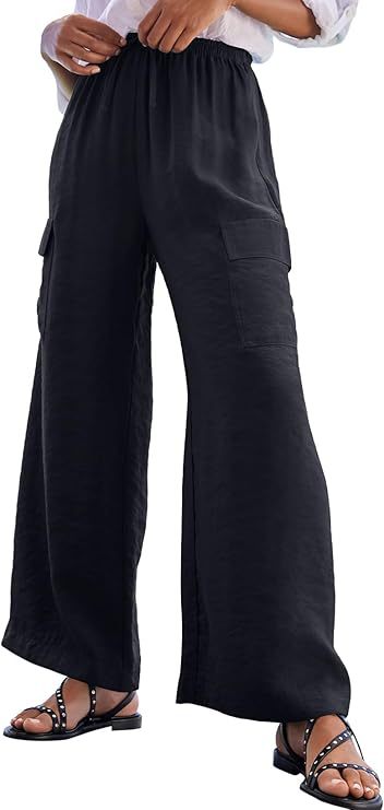 Damen Cargo-Hose aus leichtem Jersey WW