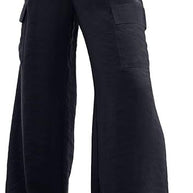 Damen Cargo-Hose aus leichtem Jersey WW