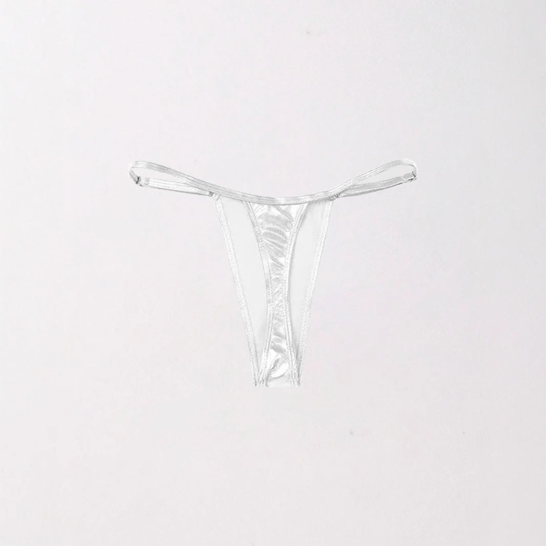 Damen Minimalistischer Spitzenstring W&W