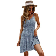 Damen Sommerkleid mit verspieltem Blümchenmuster WW