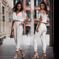 Damen Stylishes Jumpsuit mit lockerem Schnitt und raffinierter Detailverarbeitung WW