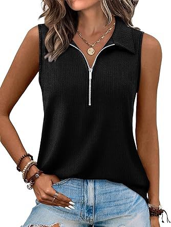 Damen Poloshirt mit Zipper WW