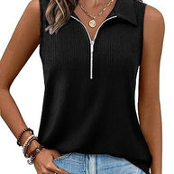 Damen Poloshirt mit Zipper WW