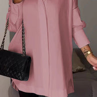 WW | Einfacher Pullover Langarmshirt