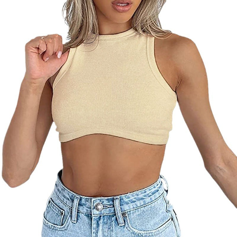Damen sportliches Crop-Top WW