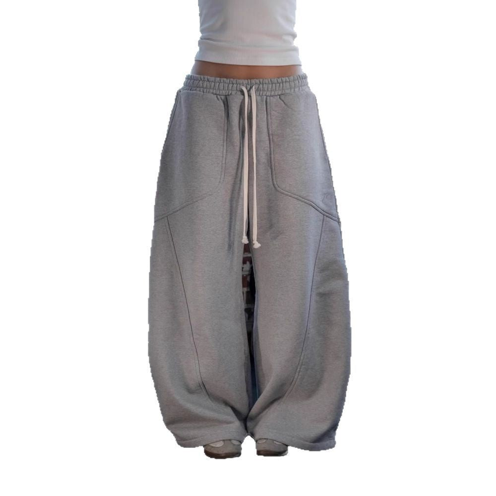 Herren Hohe Taille Entspannte Passform Jogginghose WW