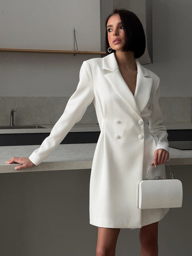 Damen blazered Kleid im Oversize-Schnitt WW