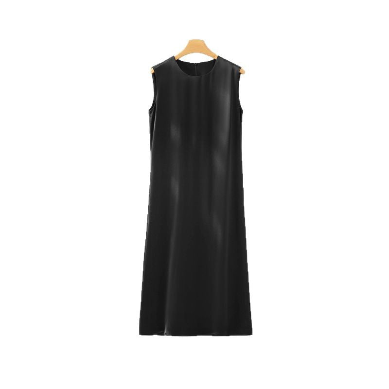 Damen Sleek Satin Maxikleid WW