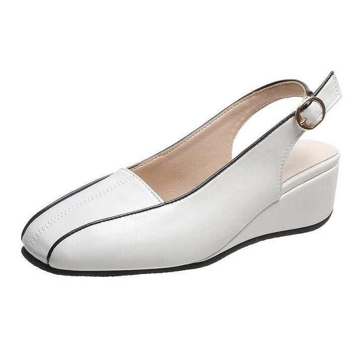 Damen Slingback-Wedges mit elegantem Riemen und modischem Design W&W Mode