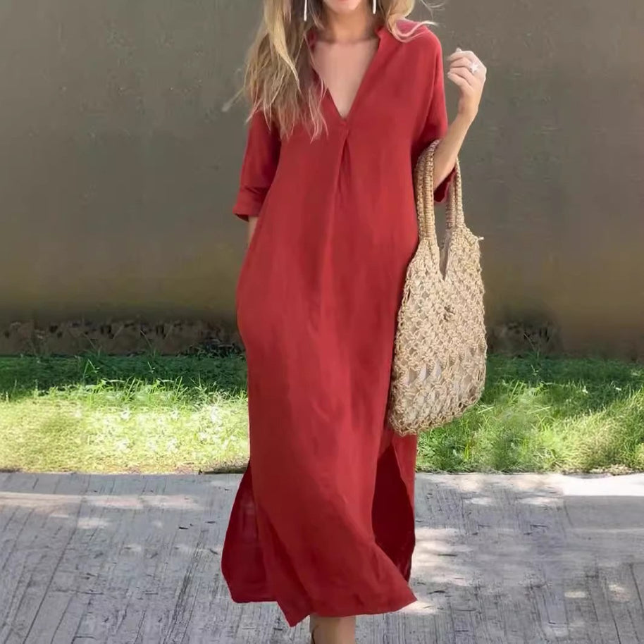 Damen Maxikleid