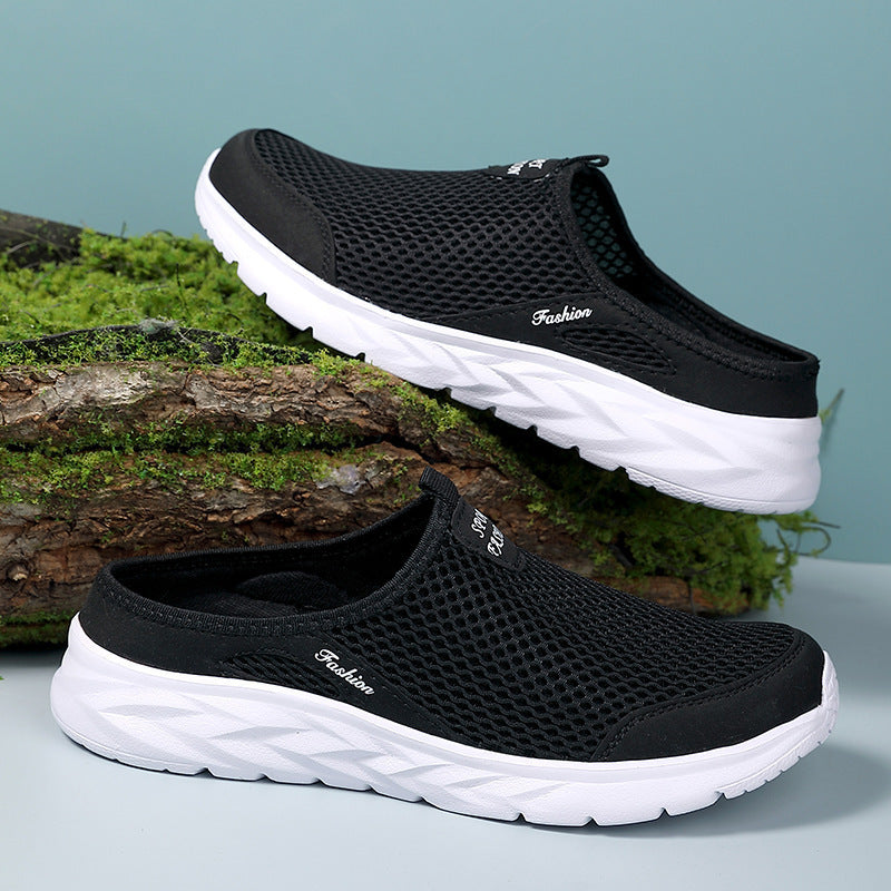 Herren Leichte Atmungsaktive Slip-On Walking Schuhe WW