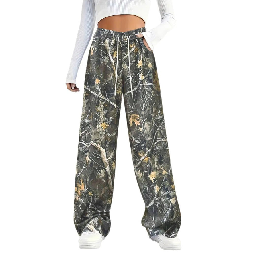 Damen Bequeme Cargohose im angesagten Camouflage-Design WW
