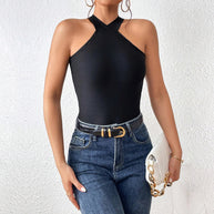 Damen Body mit elegantem Hochgeschlossenen Design W&W