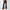 Damen weite High-Waist Flared Jeans WW