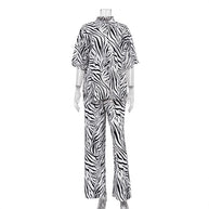 WW-Zebra-gestreifter Anzug
