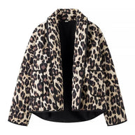 Damen Steppjacke im eleganten Leopardenmuster WW