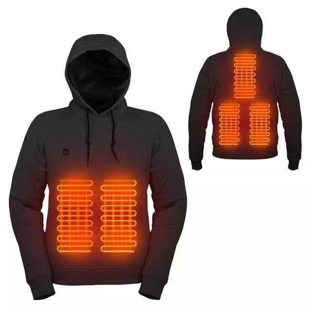 Damen beheizbare Kapuzenpullover WW