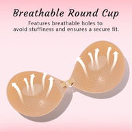 Damen Silikon Push-Up BH Cups WW