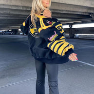 Damen sportliche Oversize-Jacke WW