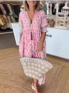 Damen Sommerkleid mit eleganten Detail WW