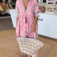 Damen Sommerkleid mit eleganten Detail WW