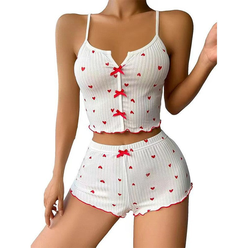 W&W | Bedrucktes Pyjama-Set