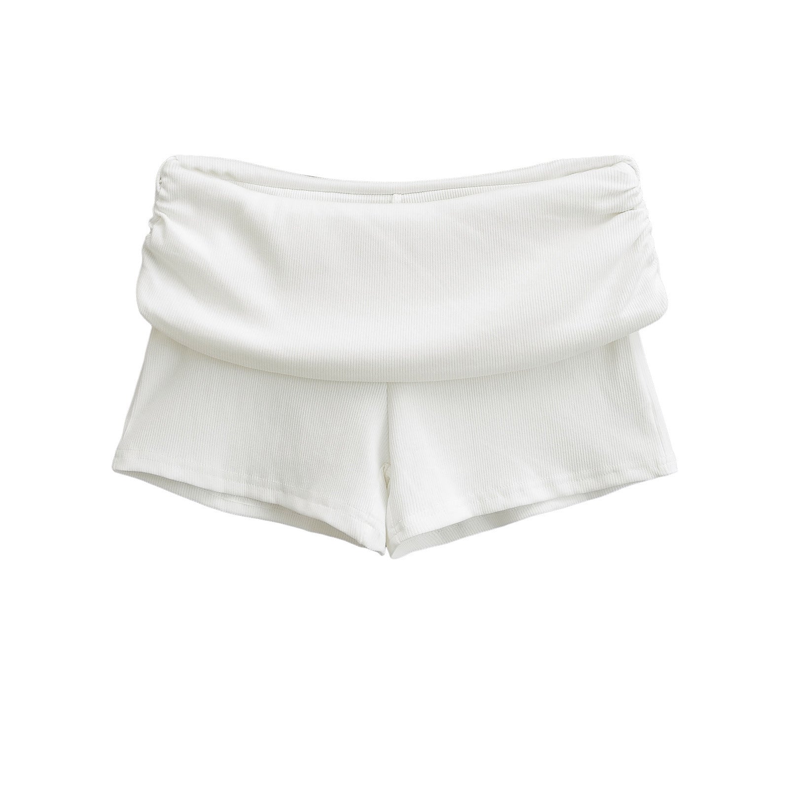 Damen Sportliche Jersey-Shorts mit breitem Bündchen WW