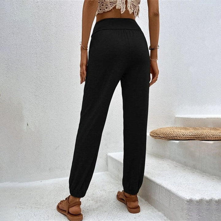 W&W Mode – Einfarbige Freizeithose