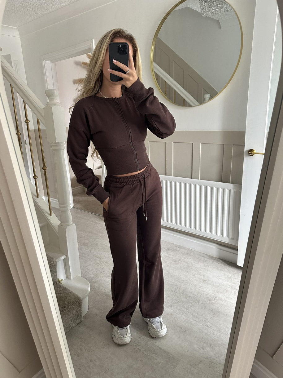 Damen sportliches Zweiteiler-Set WW