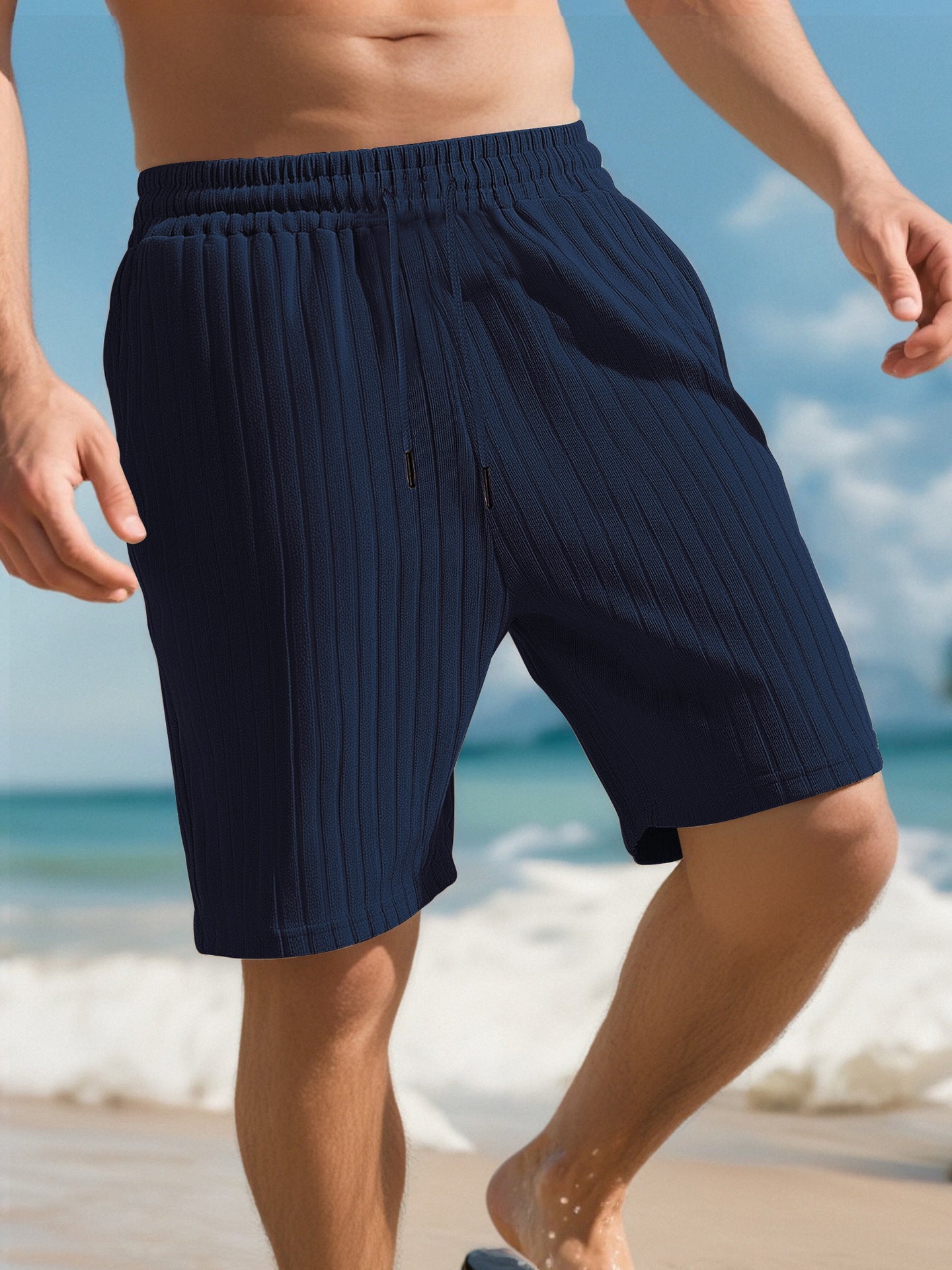 Herren Badeshorts mit feuchtigkeitsregulierender Technologie und elastischem Bund WW