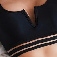 Damen Sportliches Bikini-Set mit hohem Bund und transparenten Akzenten WW