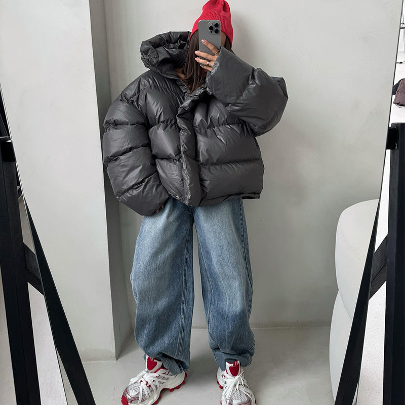 Damen Steppjacke mit voluminösem Schnitt WW