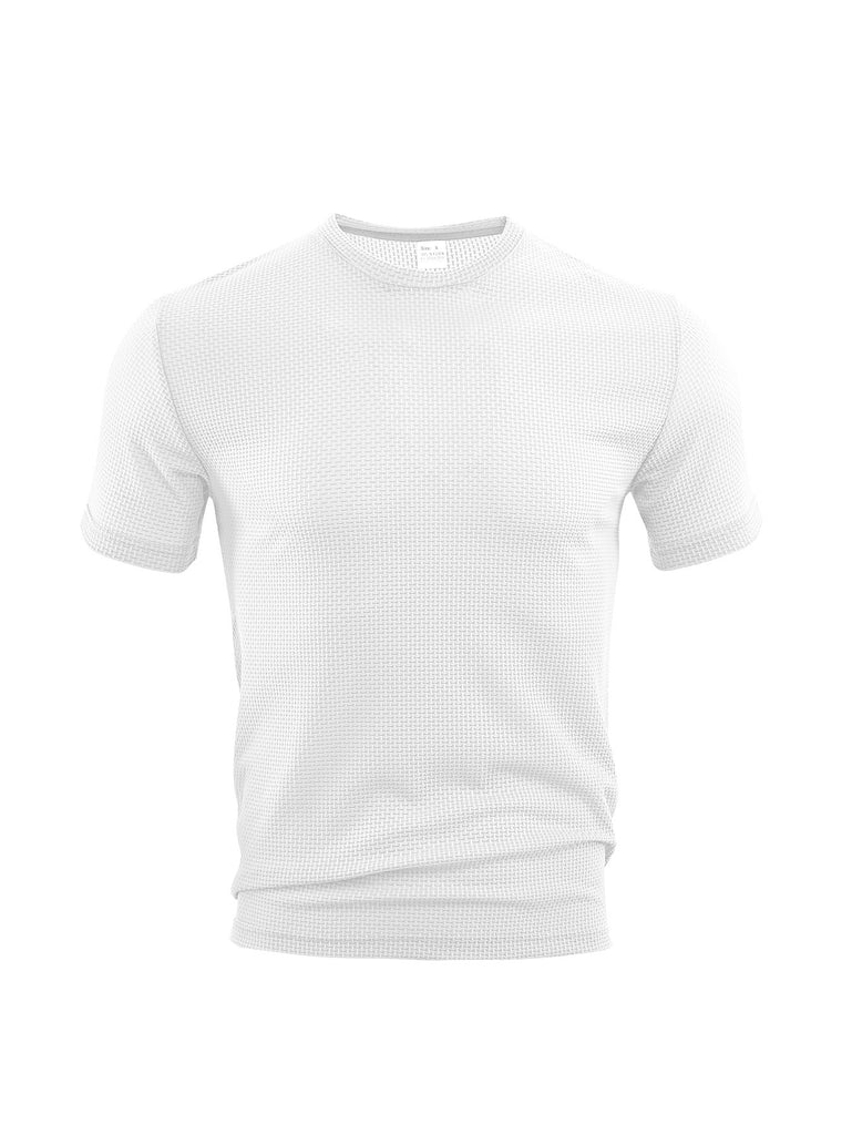 Herren Funktions-T-Shirt mit atmungsaktiver Struktur und feuchtigkeitsregulierendem Material WW
