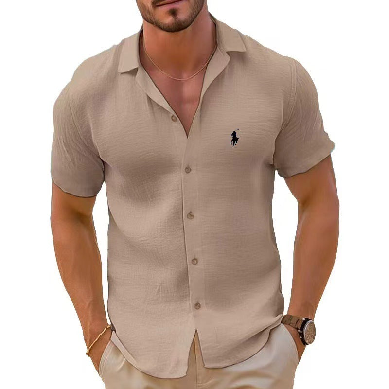 Herren Kurzarmhemd WW