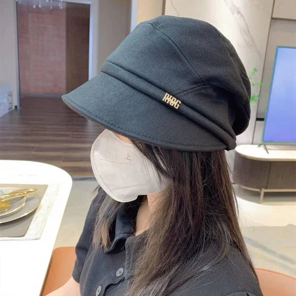 WW | Damen Newsboy Cabbie Beret Mütze