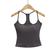 Damen Sportliches Trägershirt mit atmungsaktivem Material und deportivo Design WW