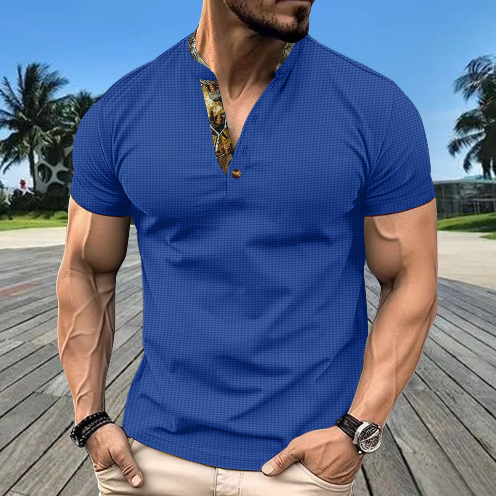 Herren Kurzarm Hemd WW