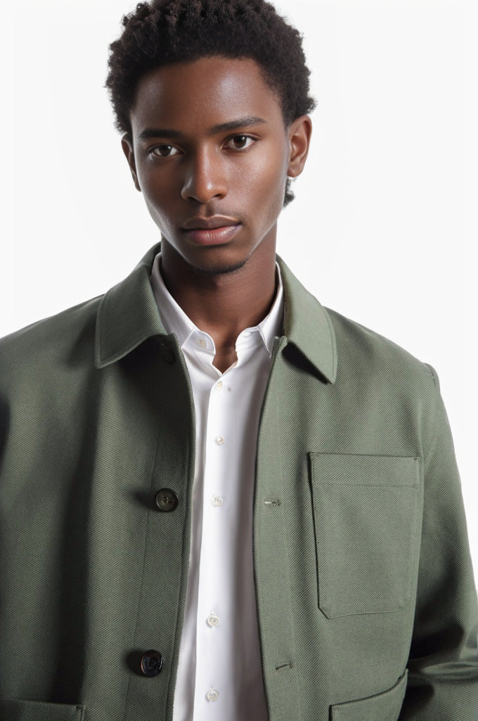 Herren zeitgemäße und funktionelle Arbeitsjacke WW