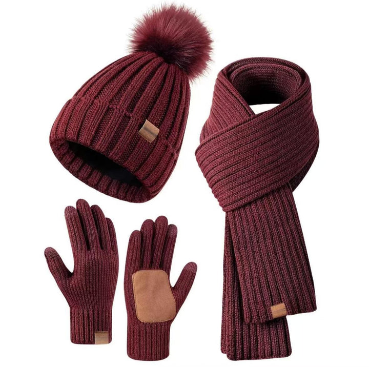W&W Mode | Lässiger Winter Stilvolles 3-teiliges Set für Frauen