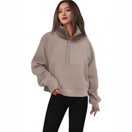 Damen Sportlicher Hoodie WW