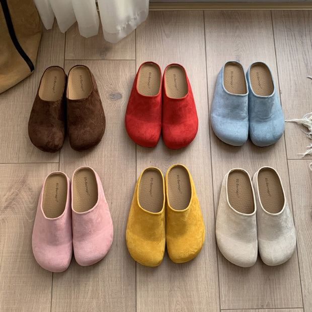 Damen bequeme Clogs aus softem Obermaterial mit ergonomischem Design WW