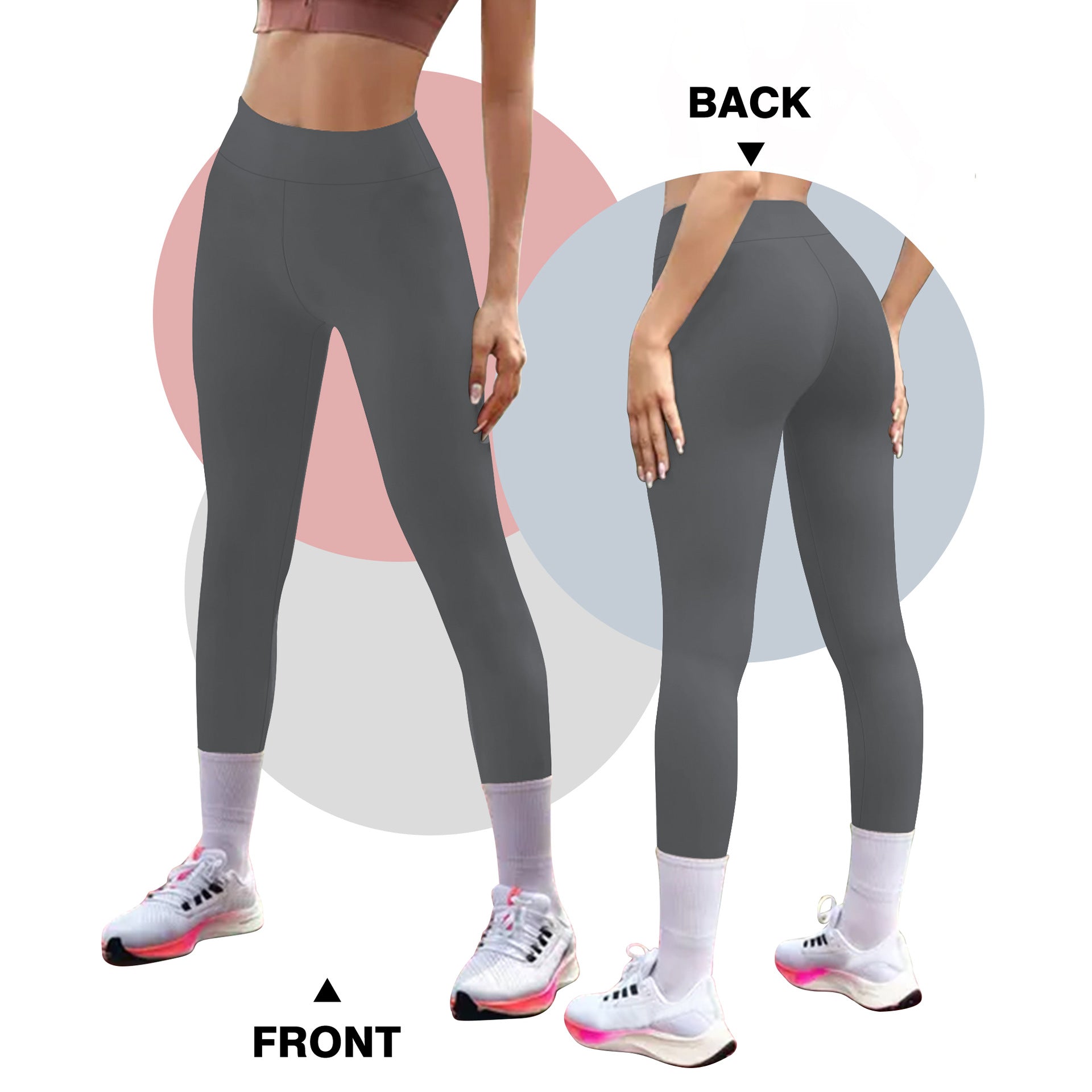Damen Sportleggins mit hohem Bund und formendem Effekt WW