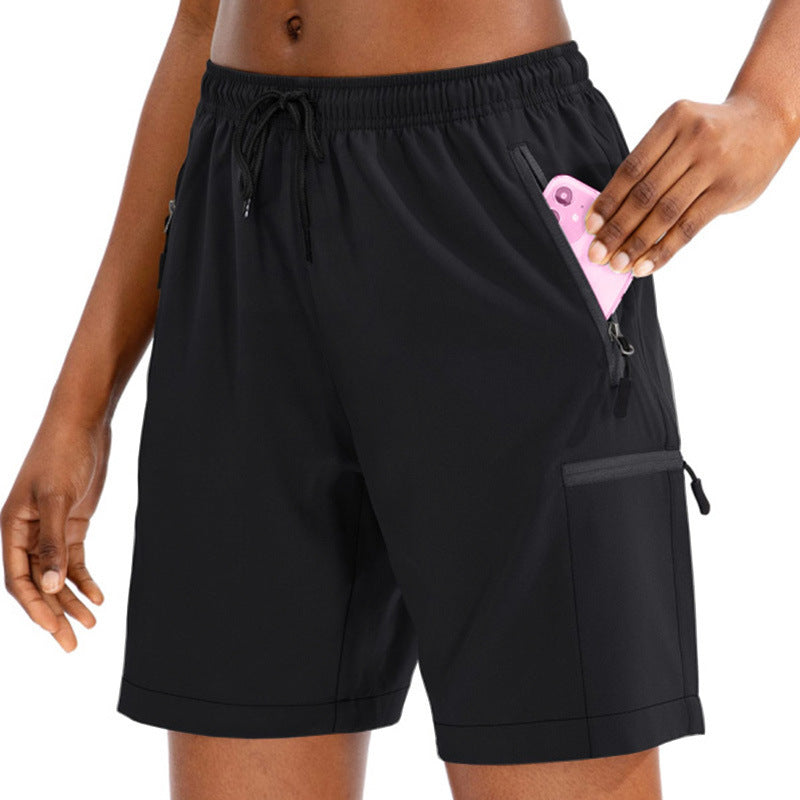 Damen Sportliche Shorts mit innovativen Seitentaschen WW