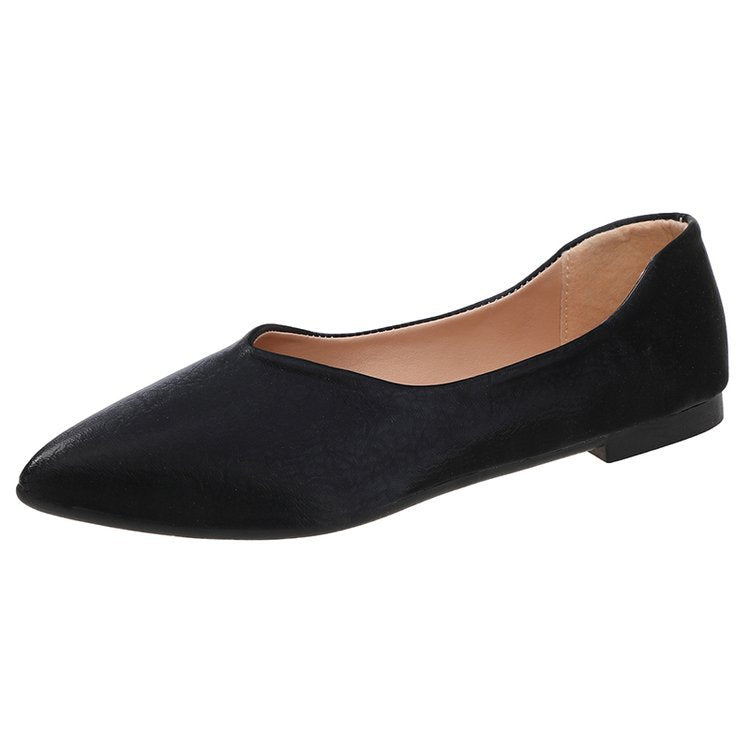 Damen Ballerinas mit elegantem spitzem Design und komfortablem Fußbett W&W