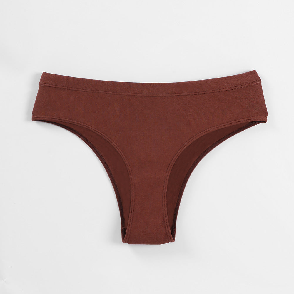 Frau Minimalistische Hohe Taillen Slips WW